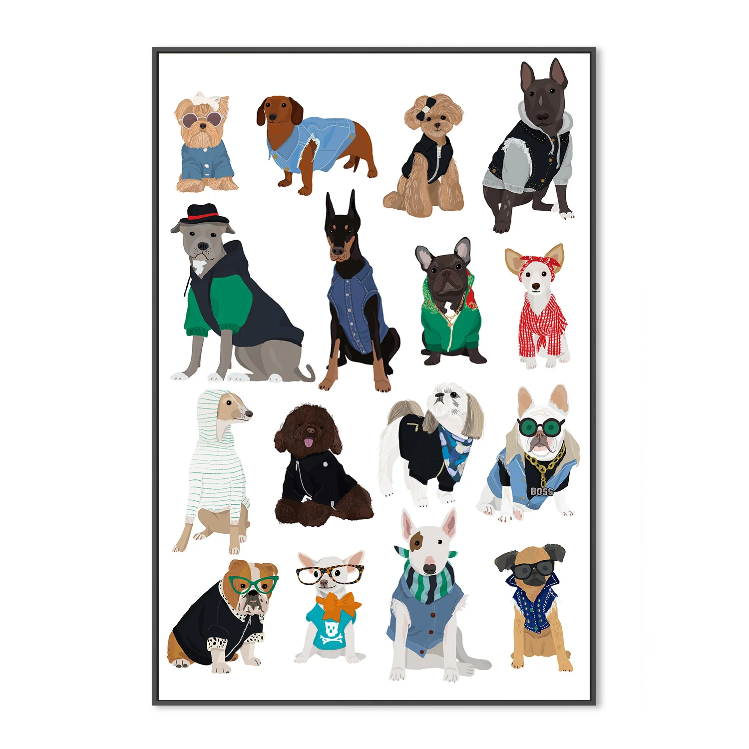 Cool Dog Print - Image 3