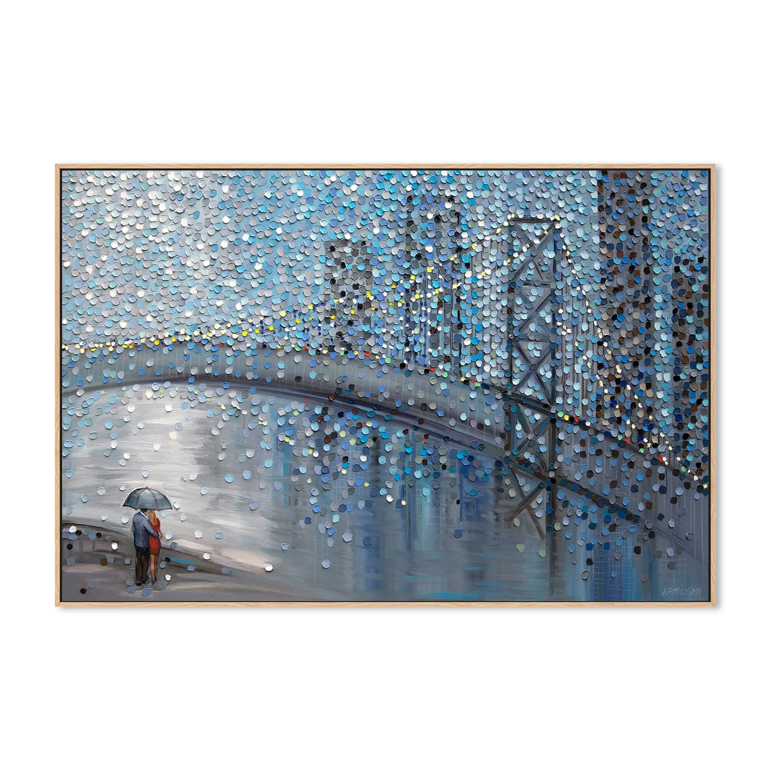 Rainy Date With the Bridge View - Image 4