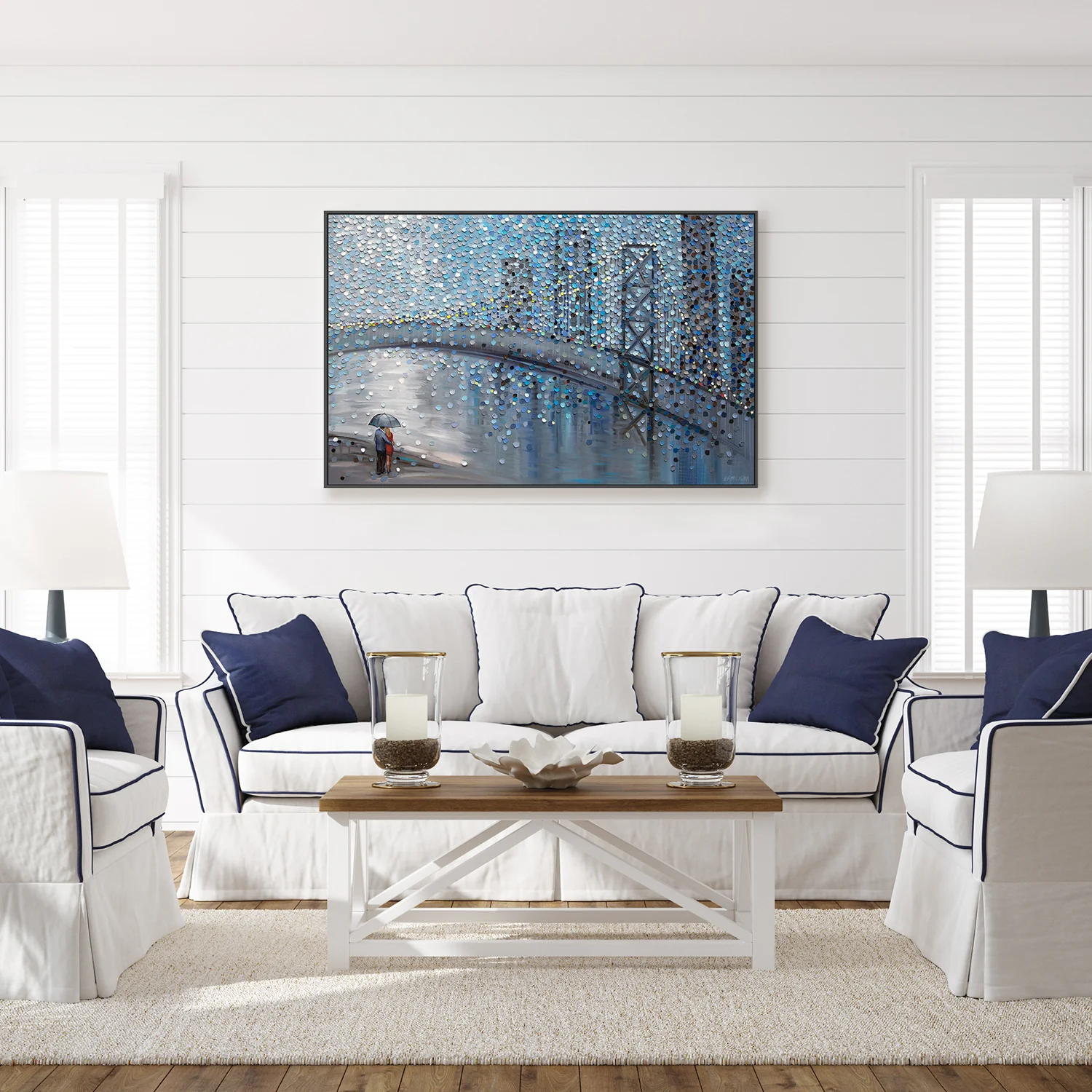 Rainy Date With the Bridge View - Image 7