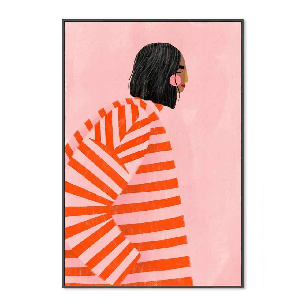 The Woman With the Orange Stripes - Image 3