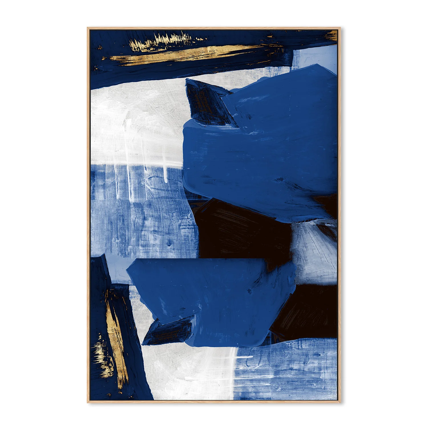 Navy Gold Shapes, Style B - Image 4