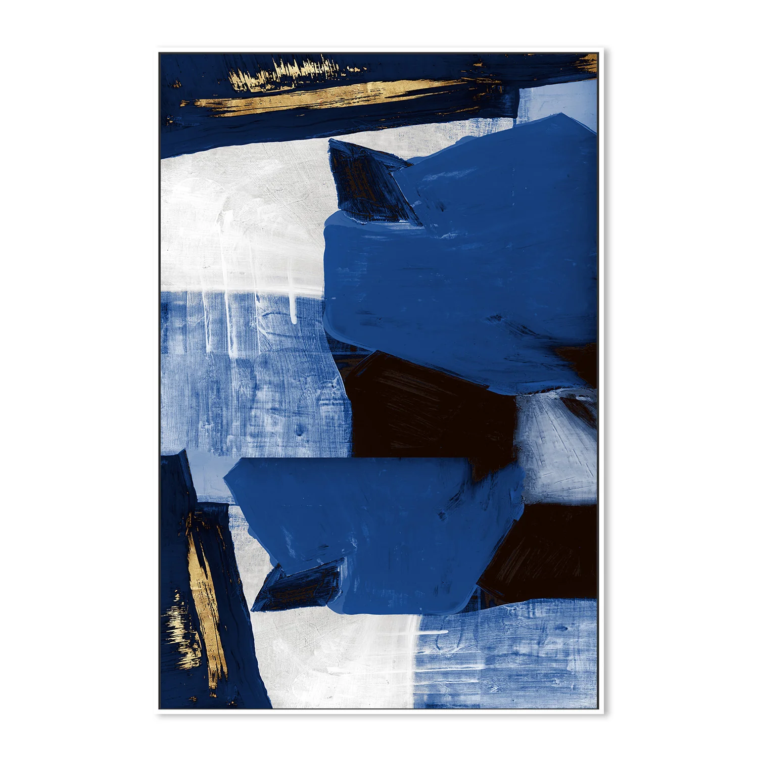 Navy Gold Shapes, Style B - Image 5