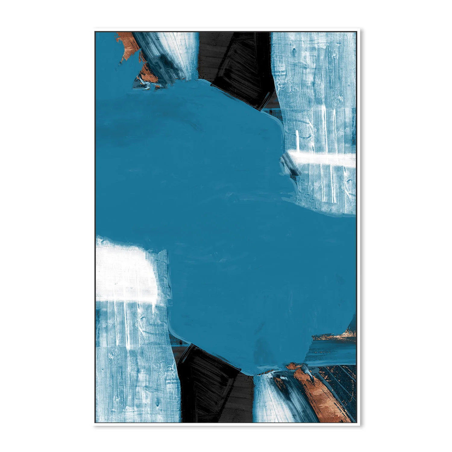 Teal Gold Shapes, Style A - Image 5