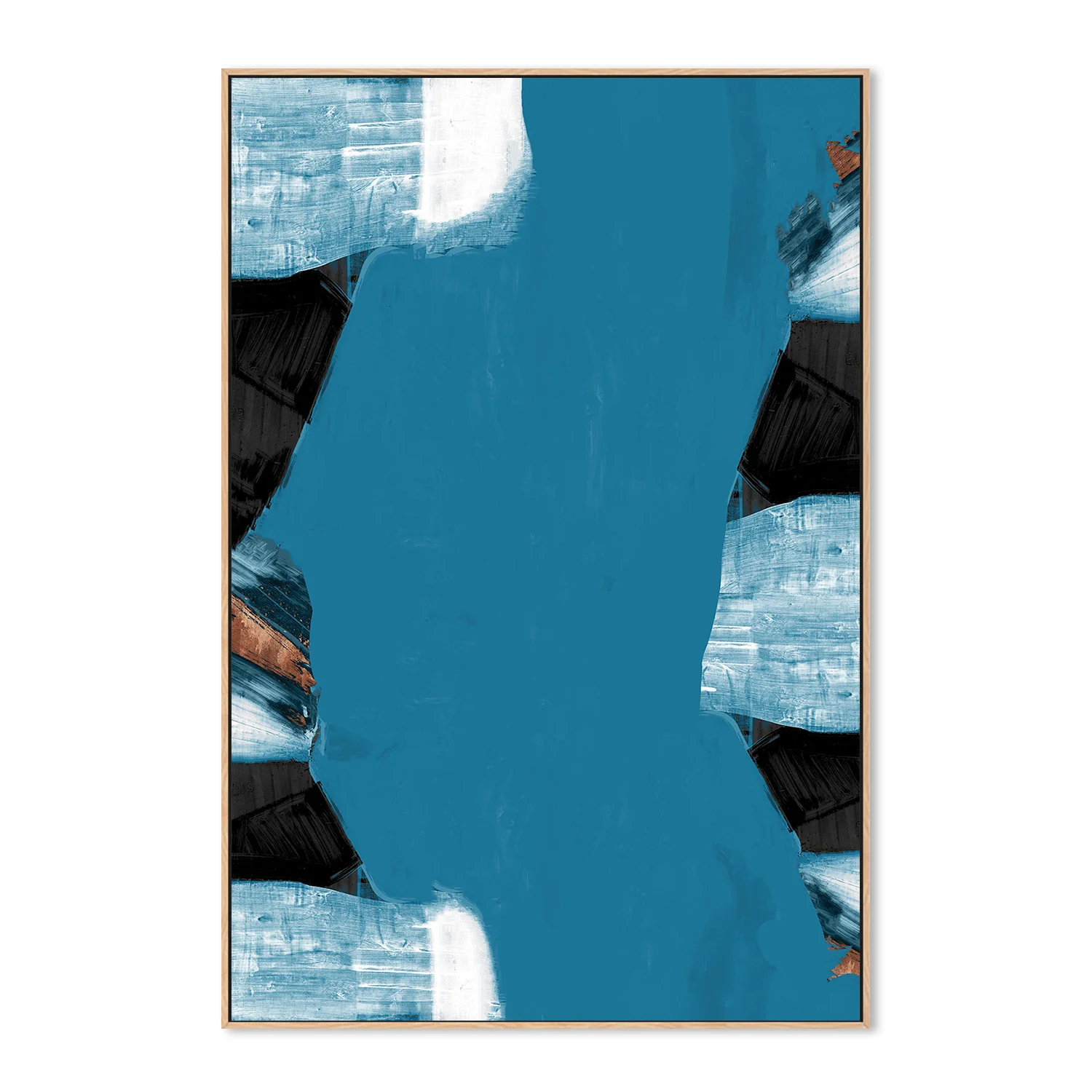 Teal Gold Shapes, Style B - Image 4