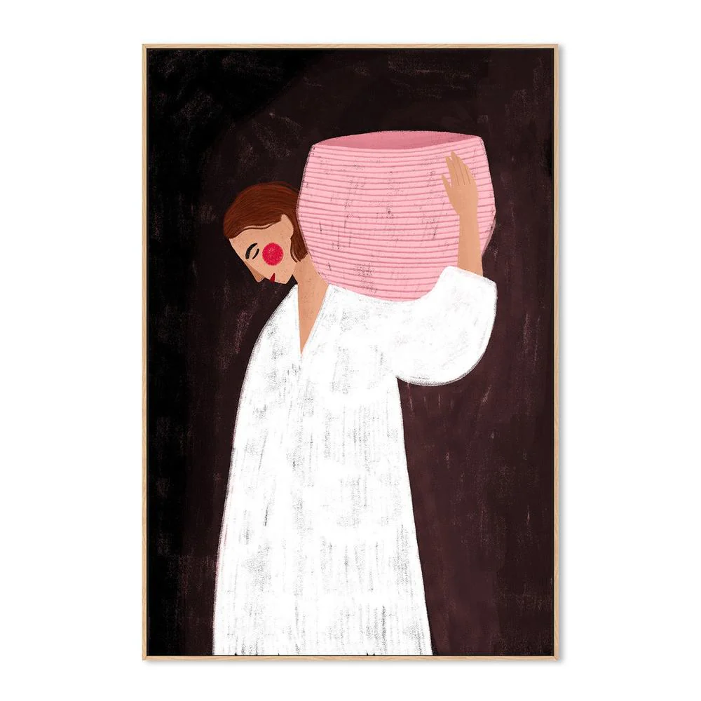 The Woman with the Pink Basket - Image 4