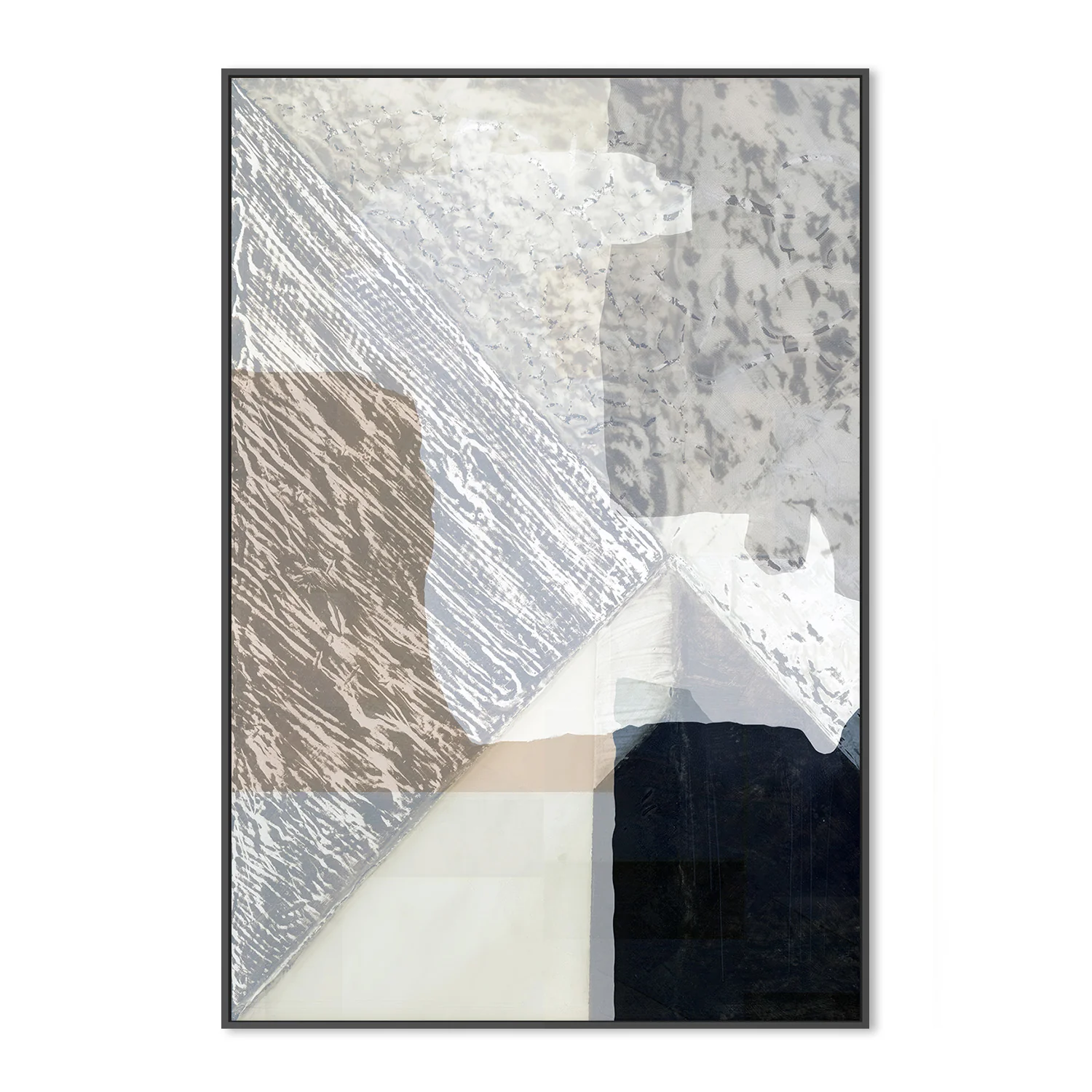 Fragmented Form in White, Style A - Image 3