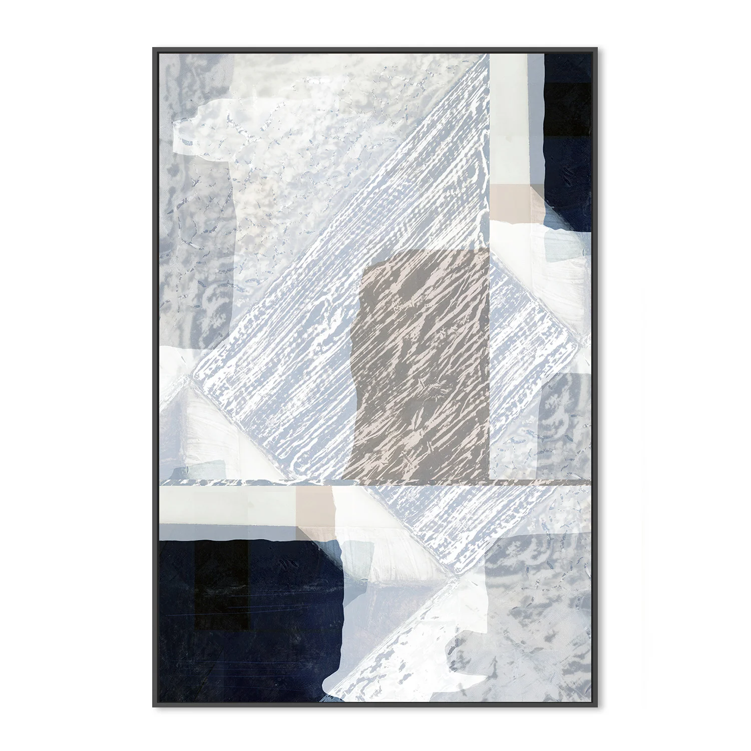 Fragmented Form in White, Style B - Image 3