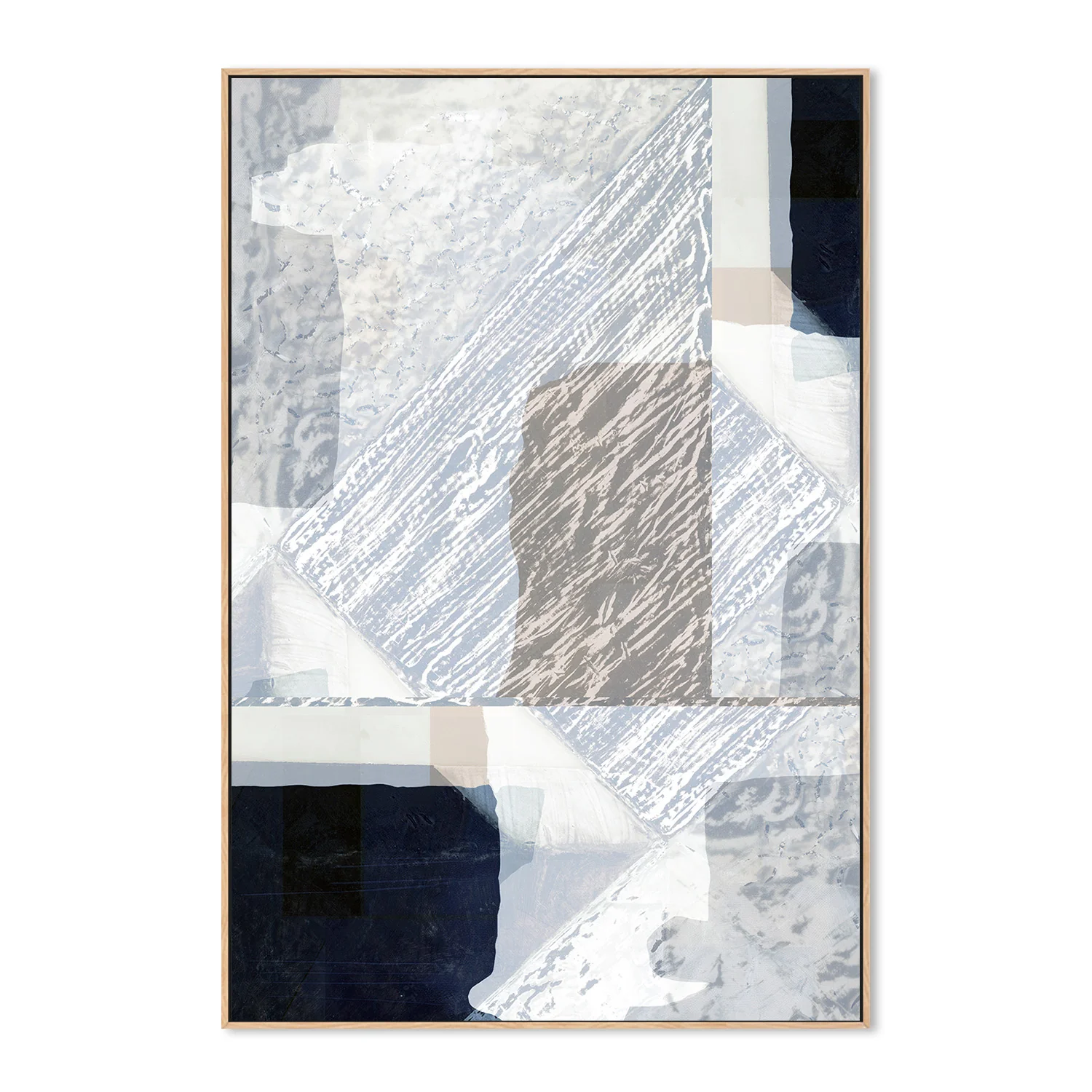 Fragmented Form in White, Style B - Image 4