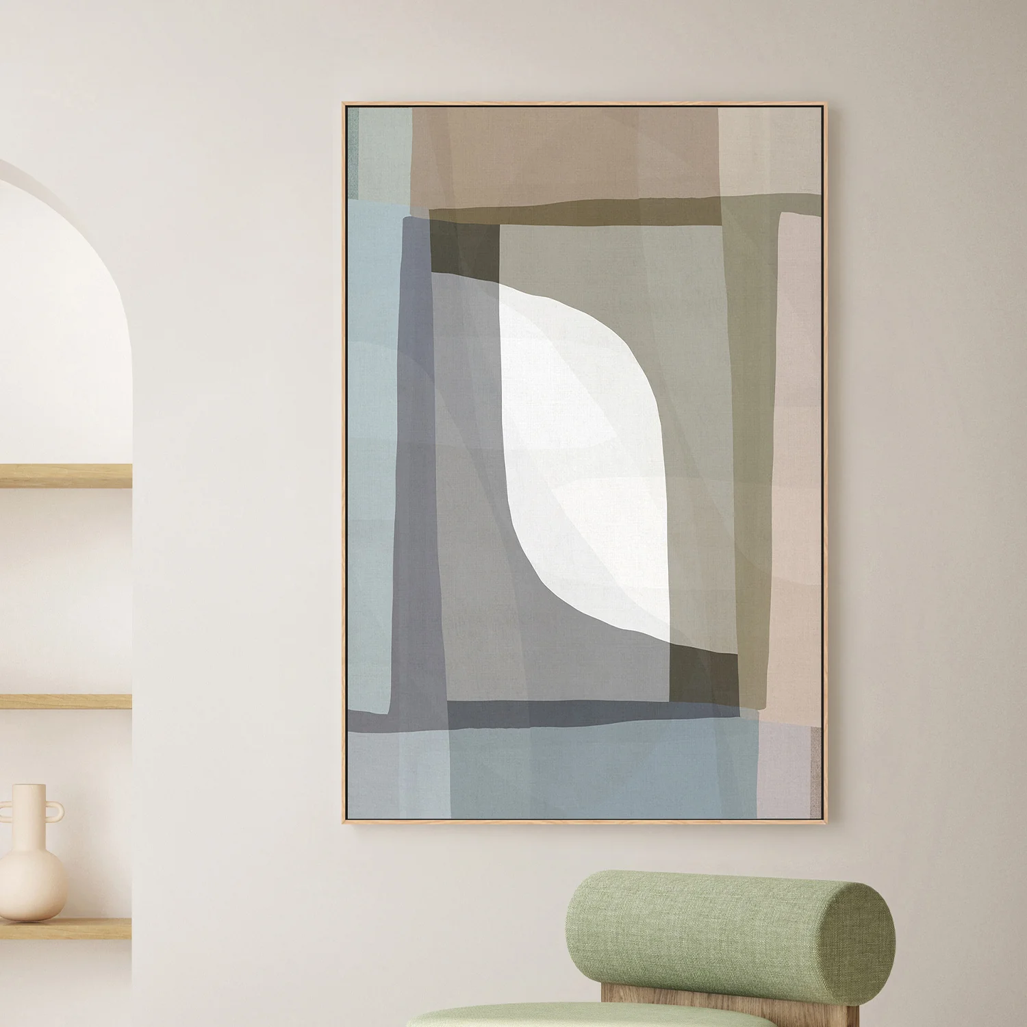 Muted Geometric Flow - Image 2