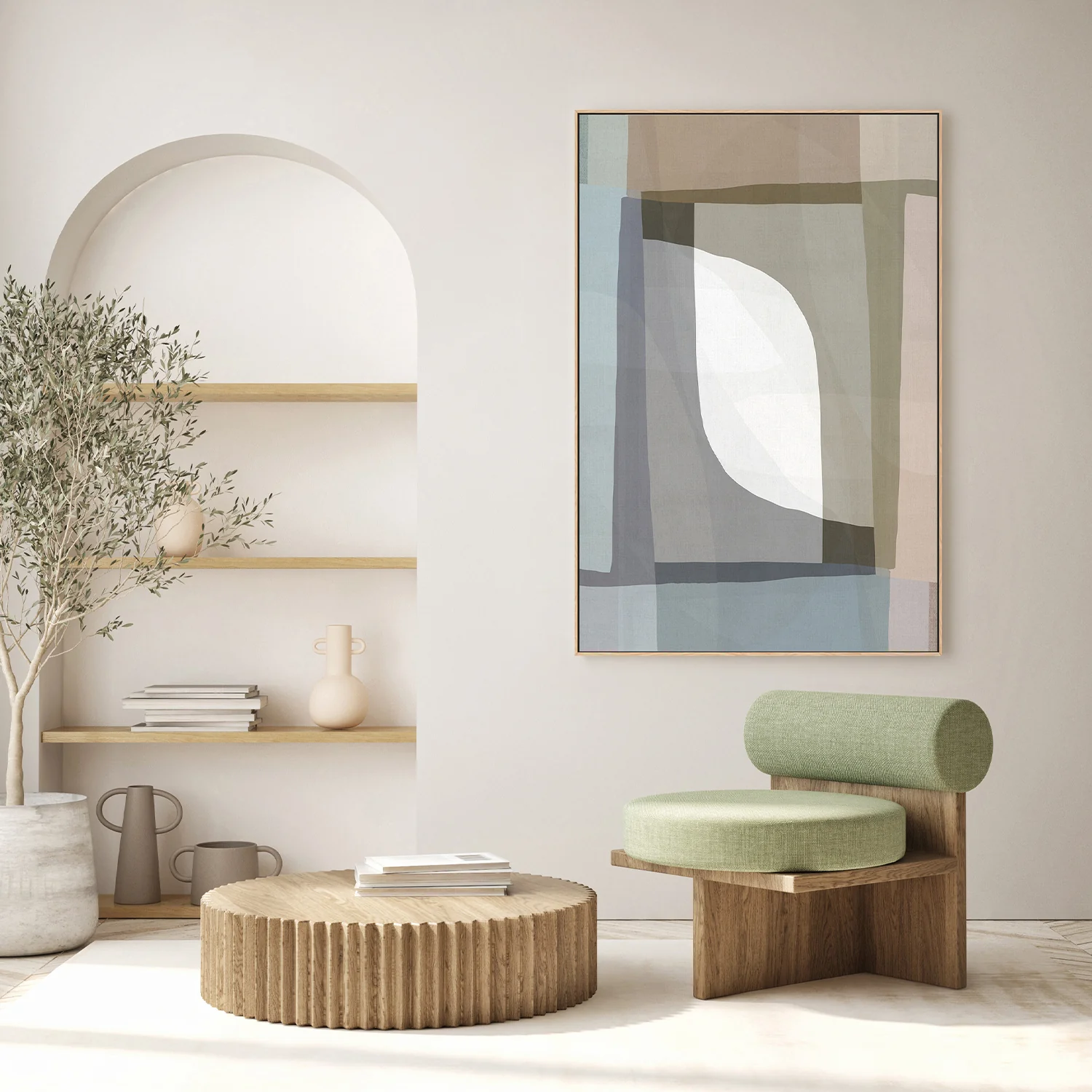 Muted Geometric Flow - Image 7