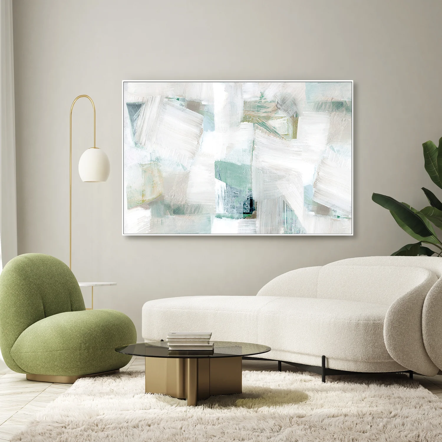 Whispers of White and Blue, Style A - Image 7