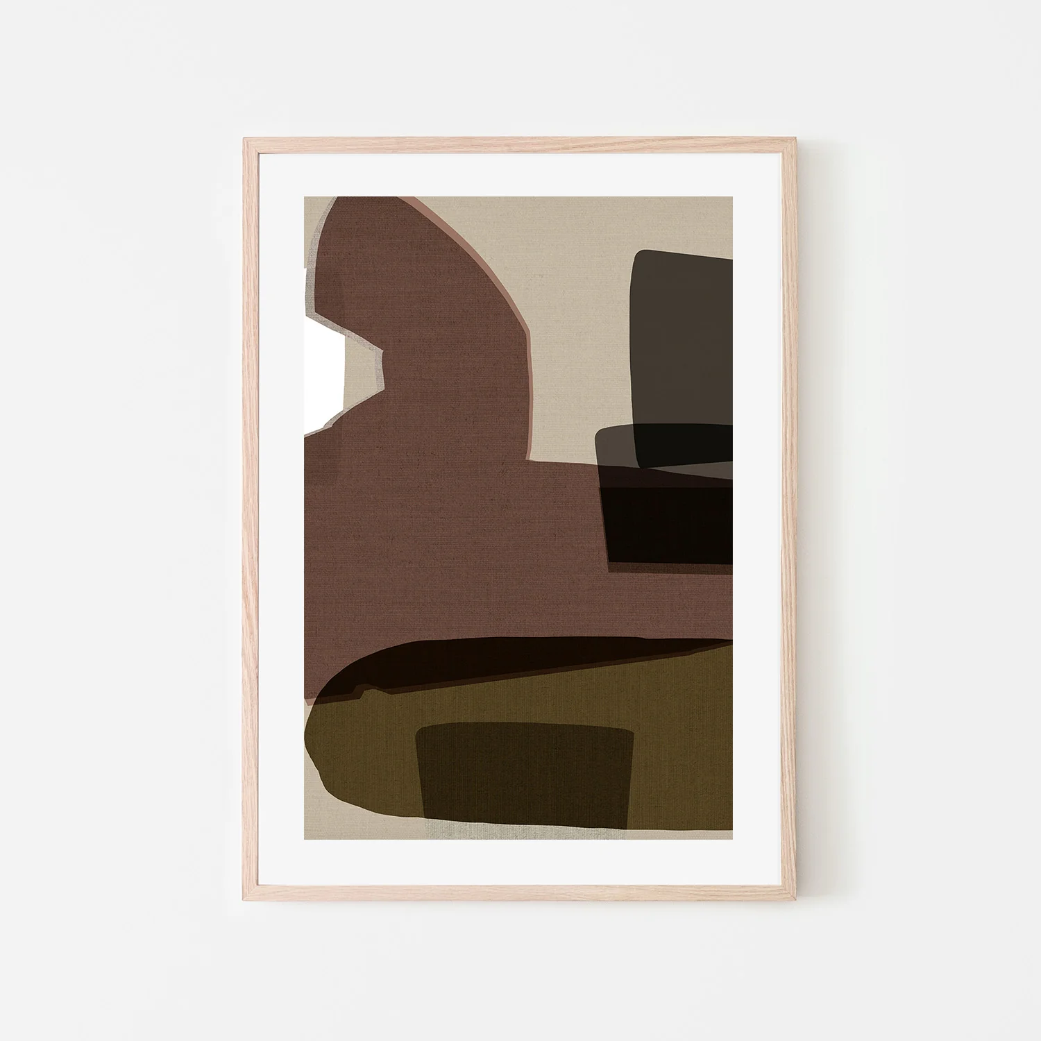 Layered Geometric Shapes And Earthy Tones - Image 6