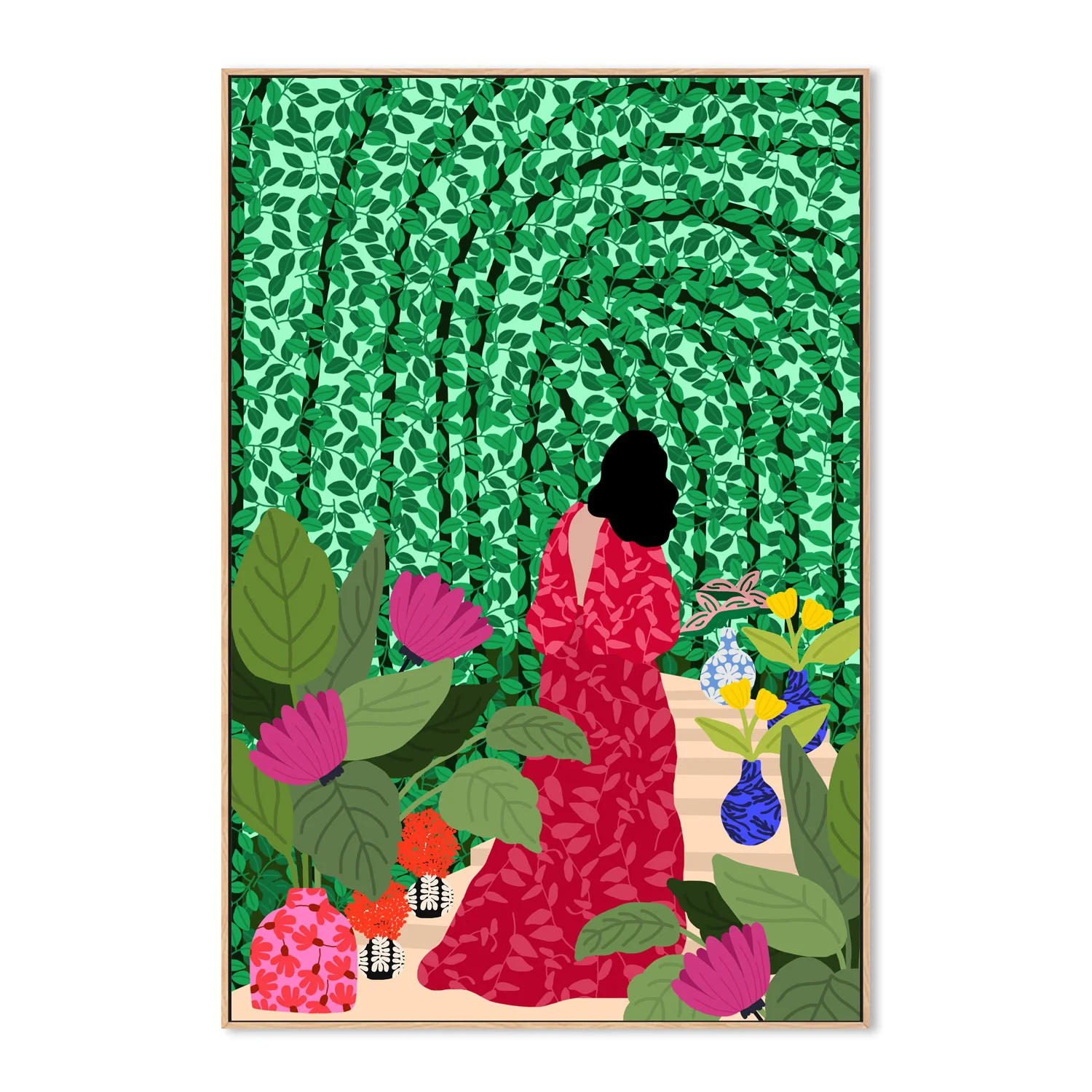 Girl At Her Garden - Image 4
