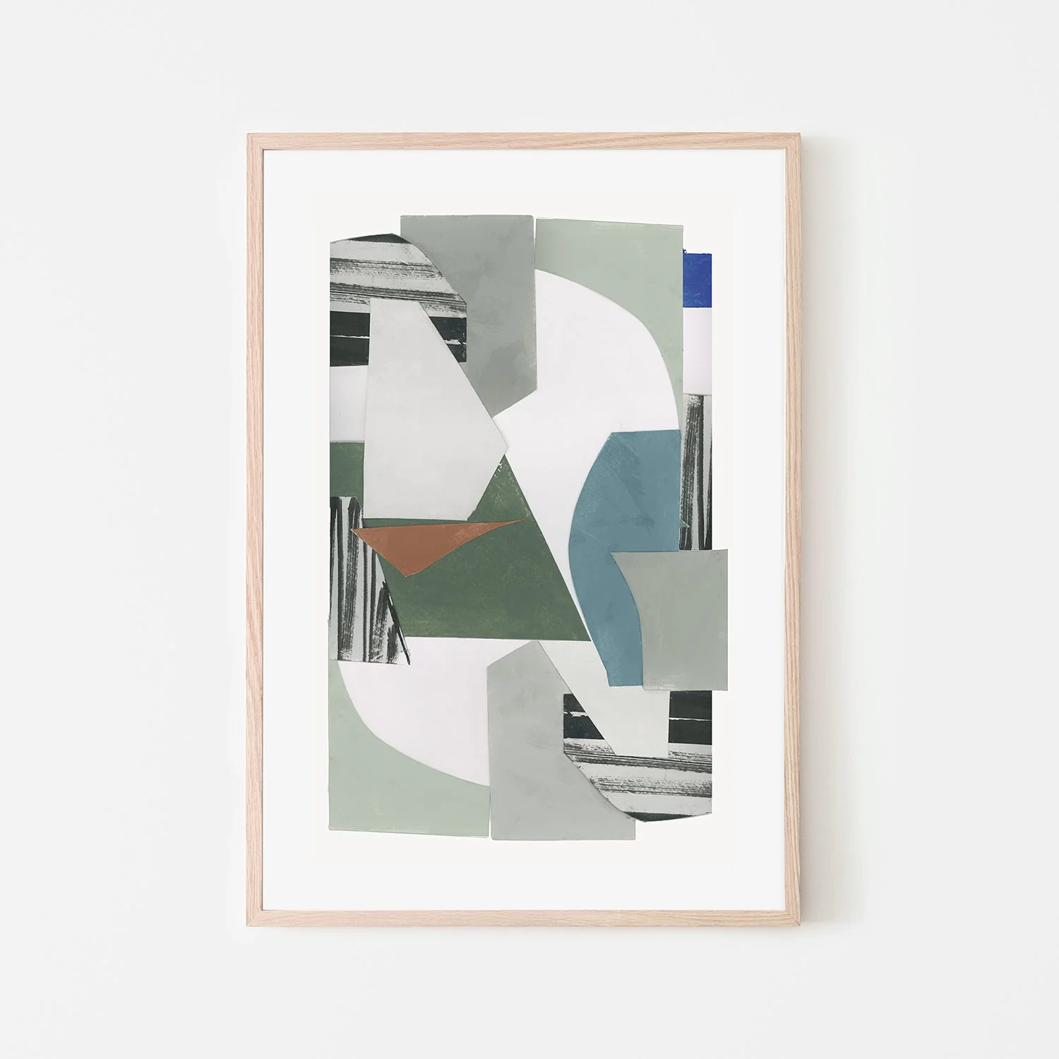 Blue Green Abstract Jugs , Style C - Image 6