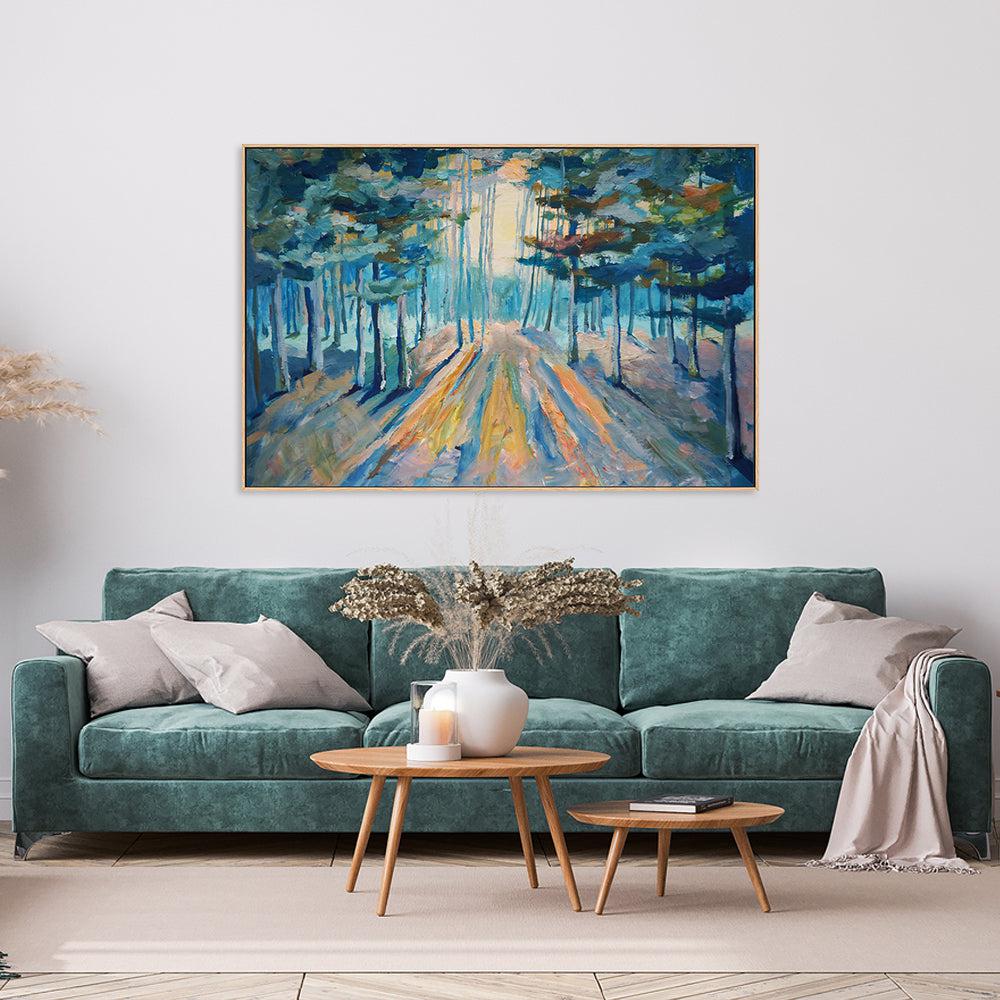 A Clear Path , Hand-painted Canvas - Image 2