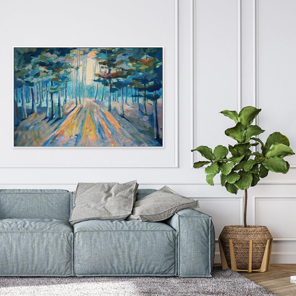 A Clear Path , Hand-painted Canvas - Image 7