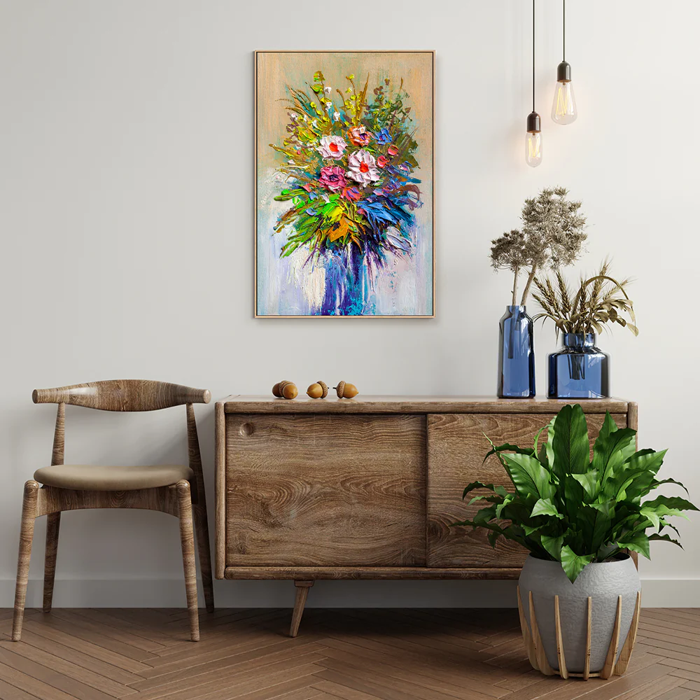 A Coloured Display, Hand-Painted Canvas - Image 2