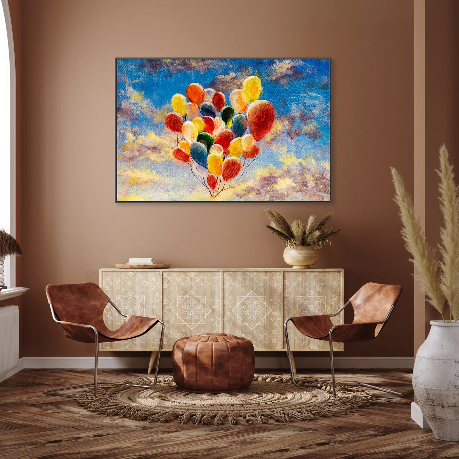 A Day To Celebrate, Hand-Painted Canvas - Image 7
