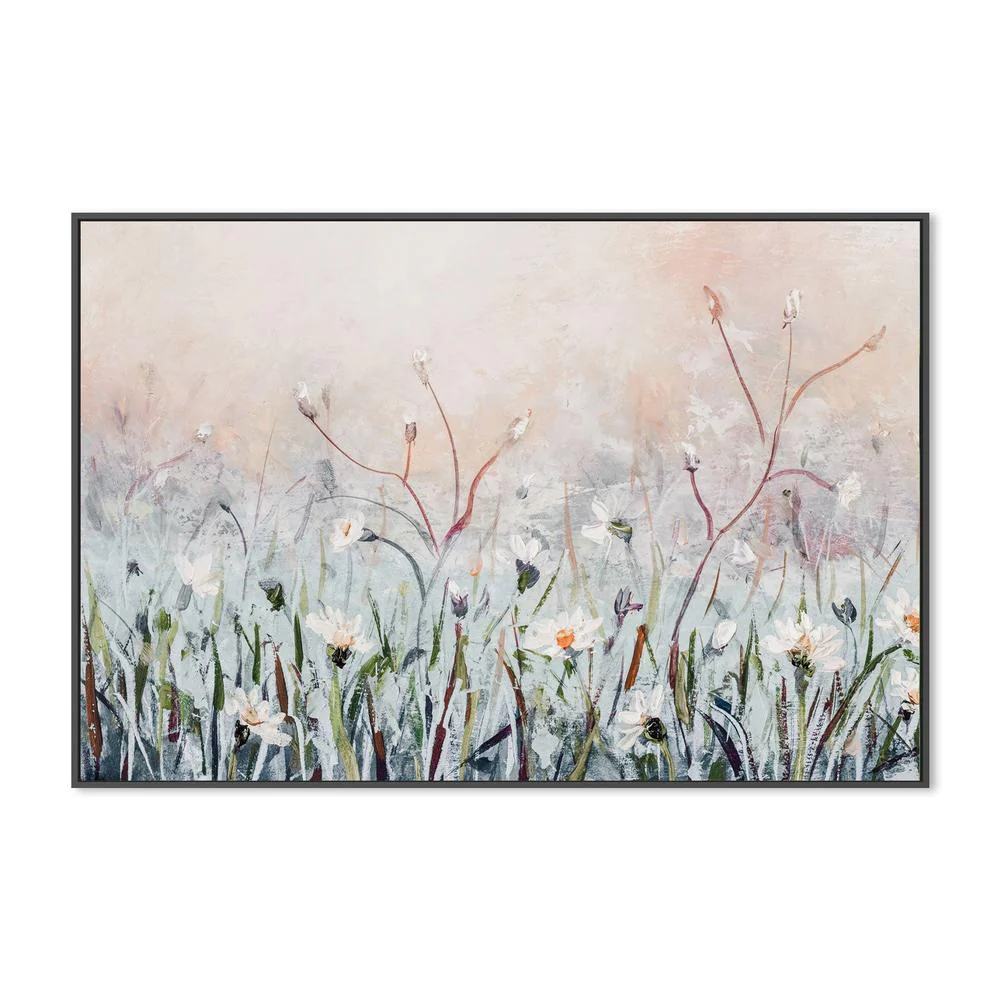 A Field of Daisies, Style B, Hand-Painted Canvas - Image 3