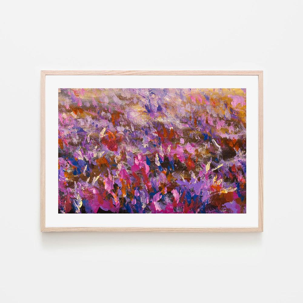 A Field of Desire, Hand-Painted Canvas - Image 6