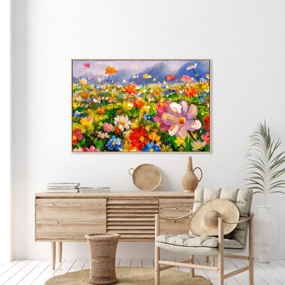 A Field of Plenty, Hand-Painted Canvas - Image 7