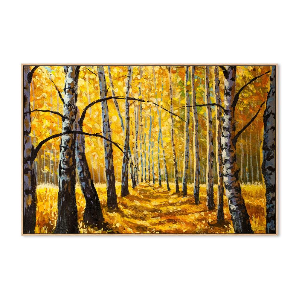 A Forests Opening, Hand-Painted Canvas - Image 4