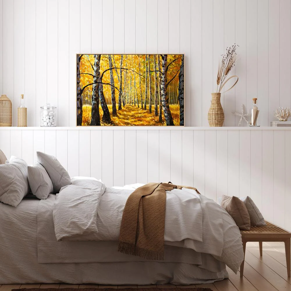 A Forests Opening, Hand-Painted Canvas - Image 7