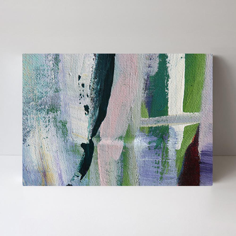 Violet Dream, Style B, Hand-Painted Canvas - Image 4