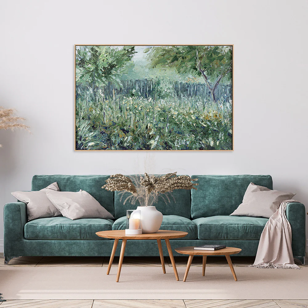 A Quiet Day, Style A, Hand-Painted Canvas - Image 6