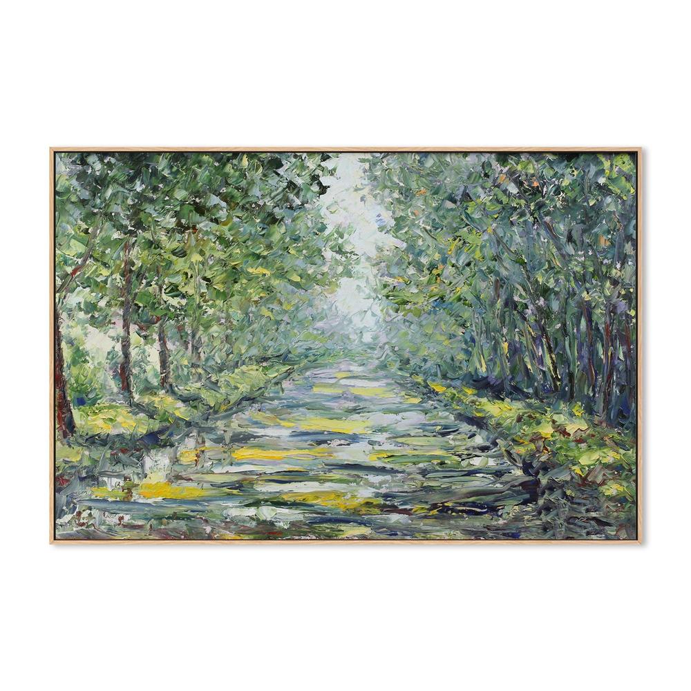 A Quiet Day, Style B, Hand-Painted Canvas - Image 4