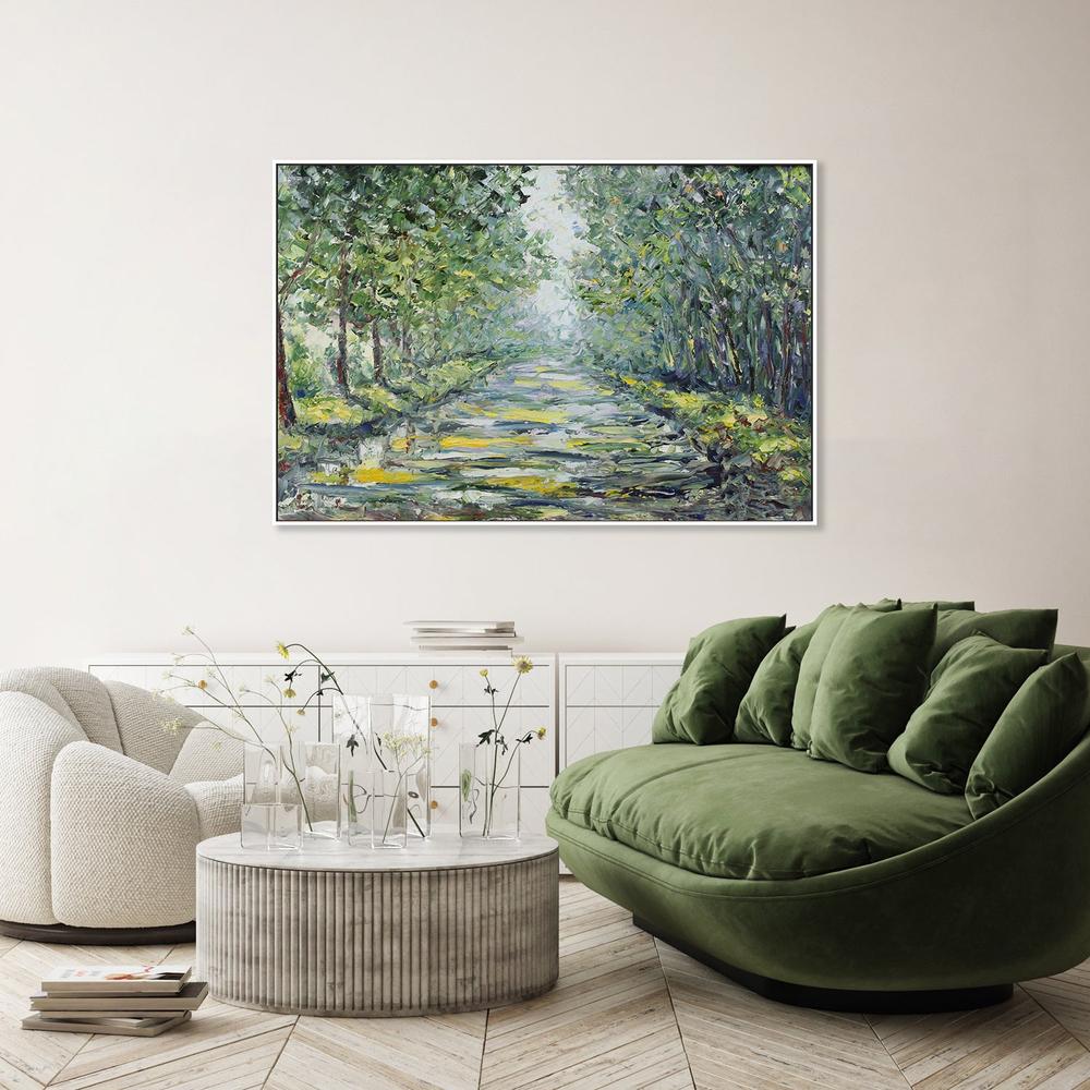 A Quiet Day, Style B, Hand-Painted Canvas - Image 7