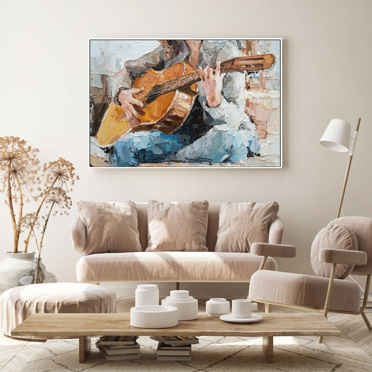 A Song For You , Hand-Painted Canvas - Image 7