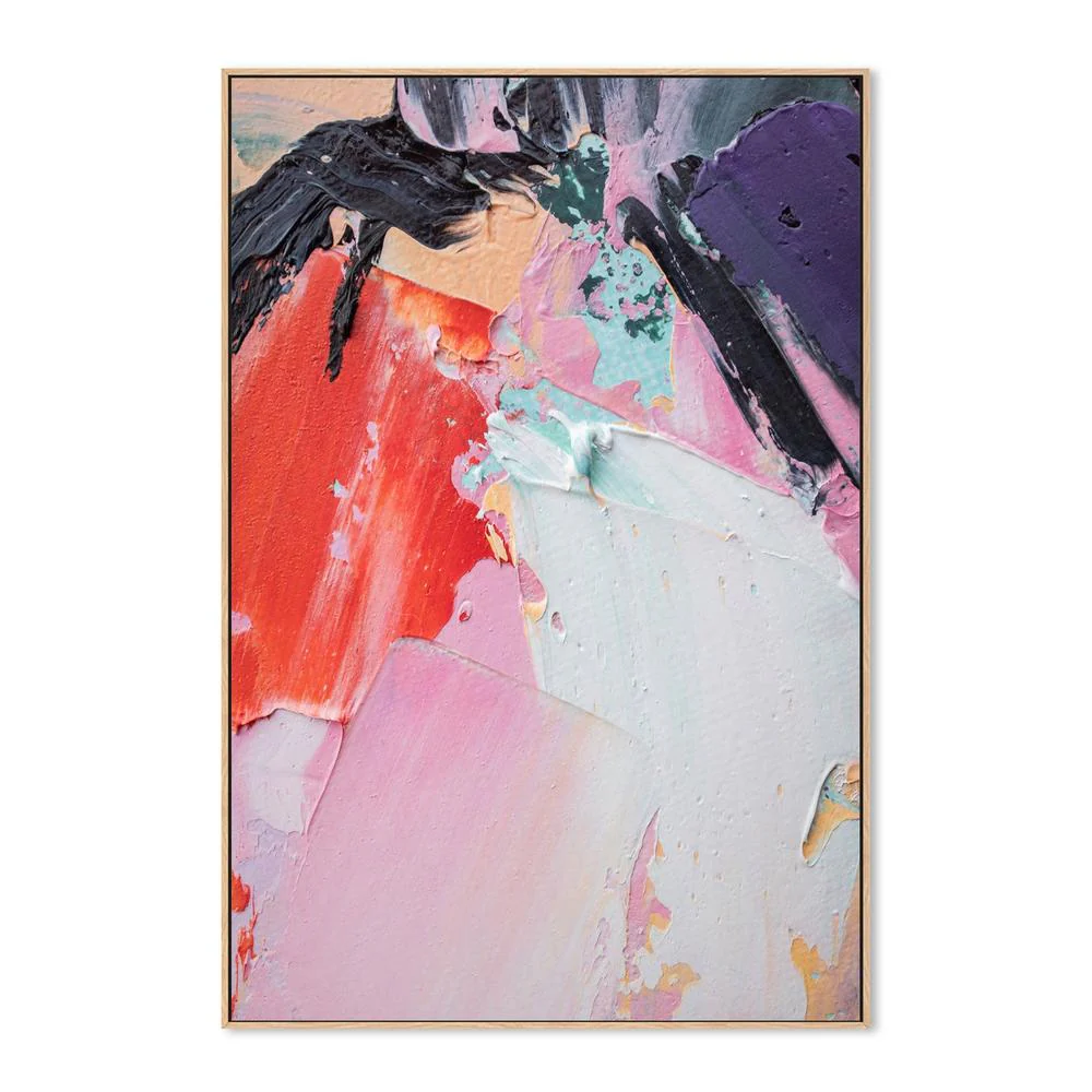A Symposium of Colours, Hand-Painted Canvas - Image 4