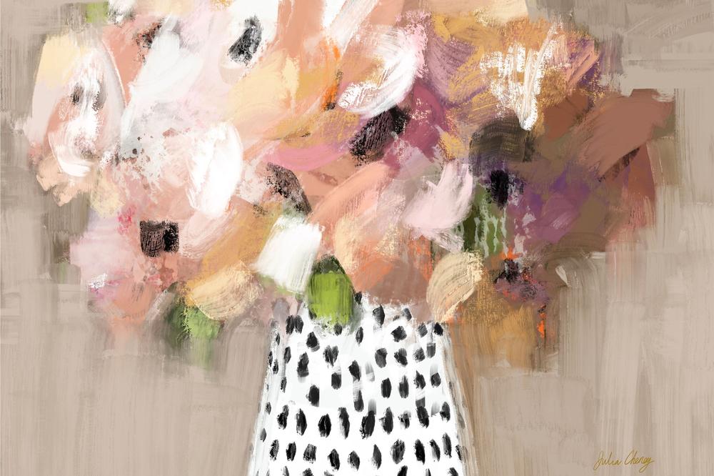 Abstract Flower Bouquet