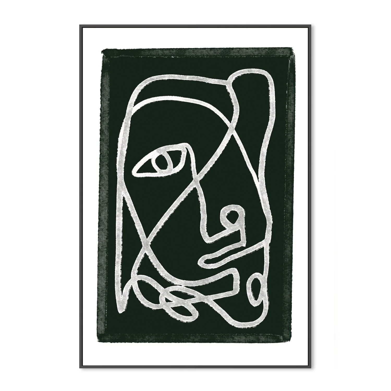 Abstract Lined Black - Image 4