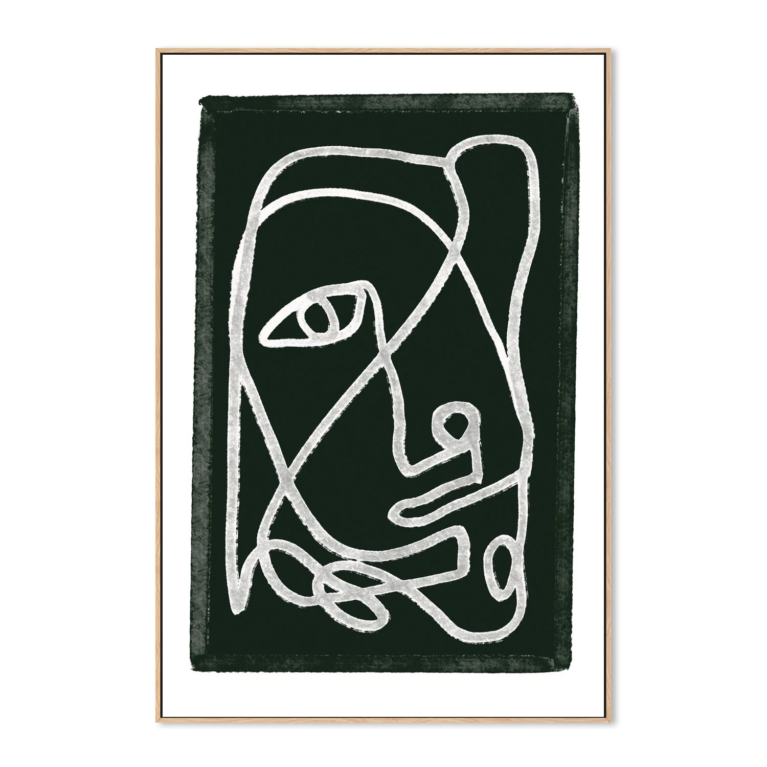 Abstract Lined Black - Image 5
