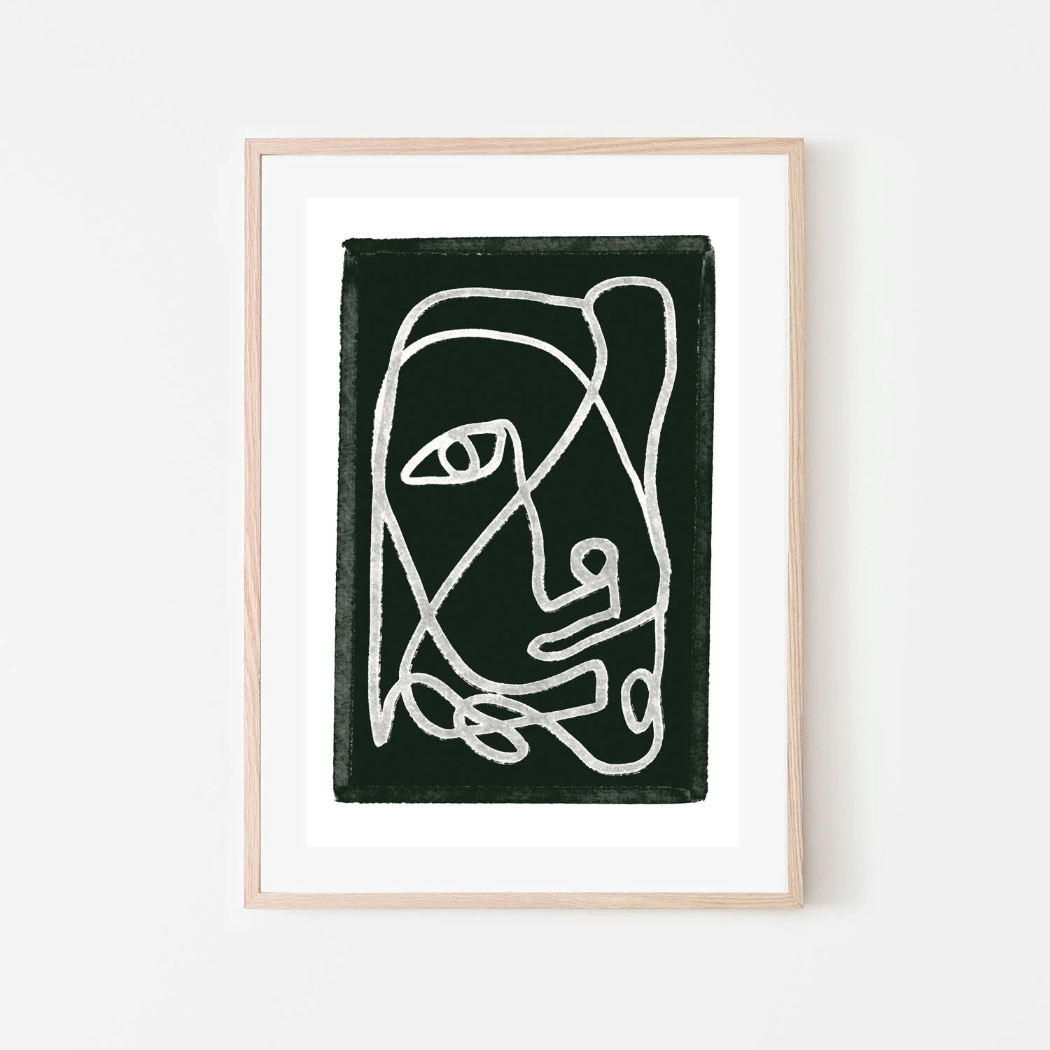 Abstract Lined Black - Image 6