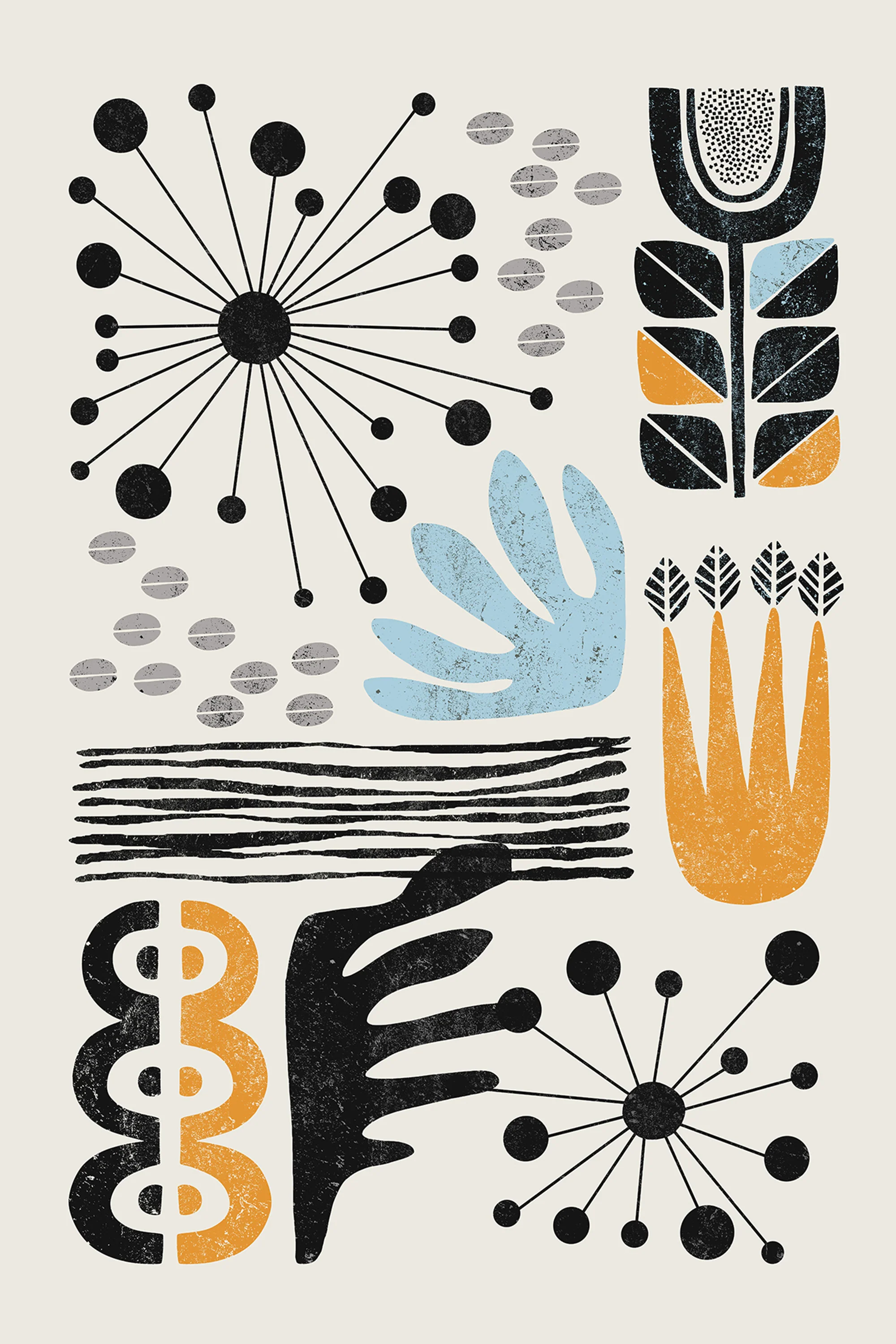 Abstract Style A, Style B, Set Of 2 - Image 11