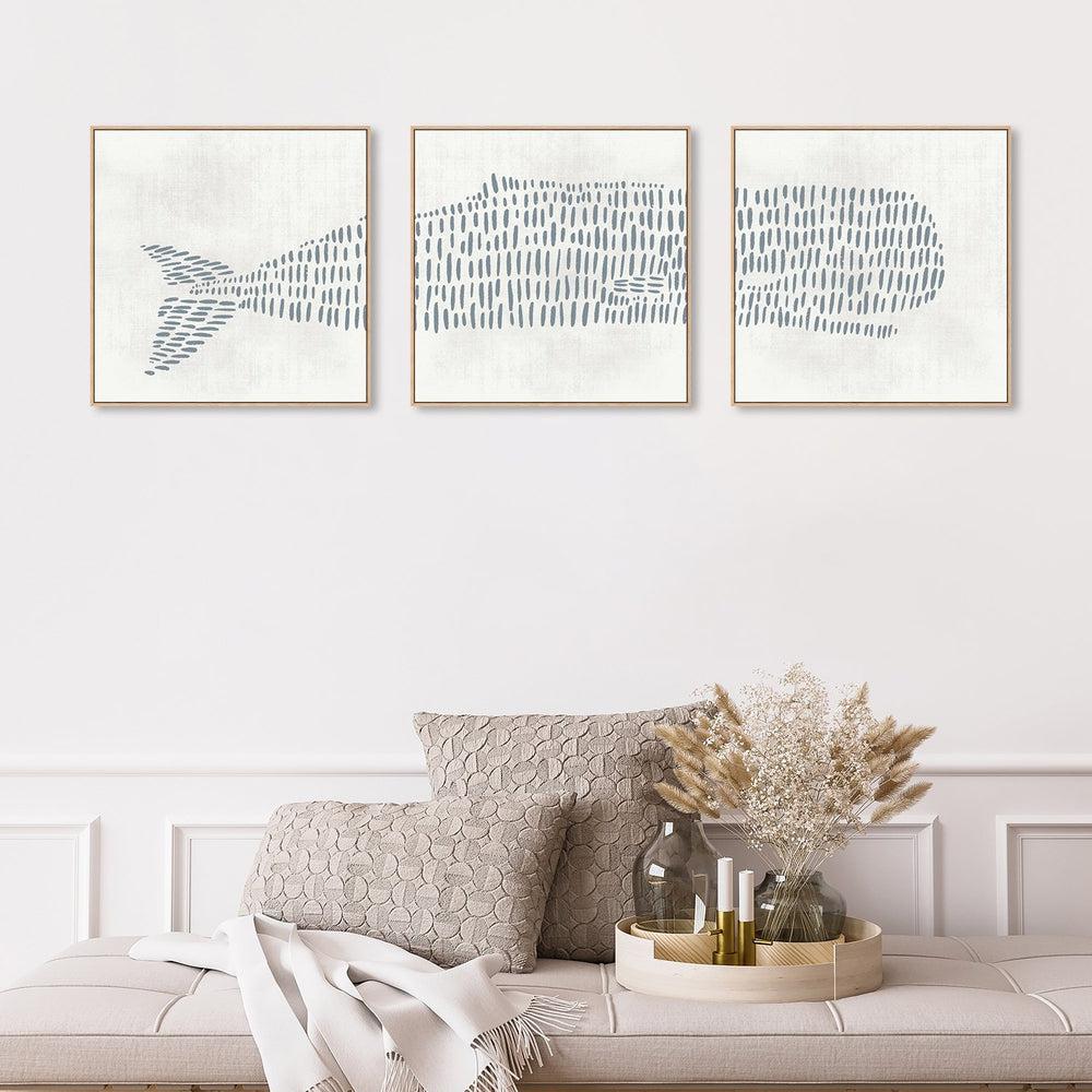 Abstract Whale, Set Of 3 - Image 3