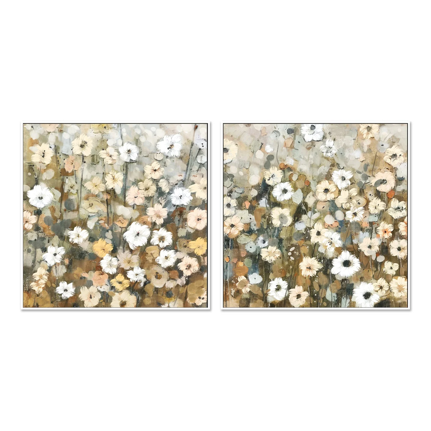 Abstracted Florals, Style C & D, Set Of 2 - Image 5