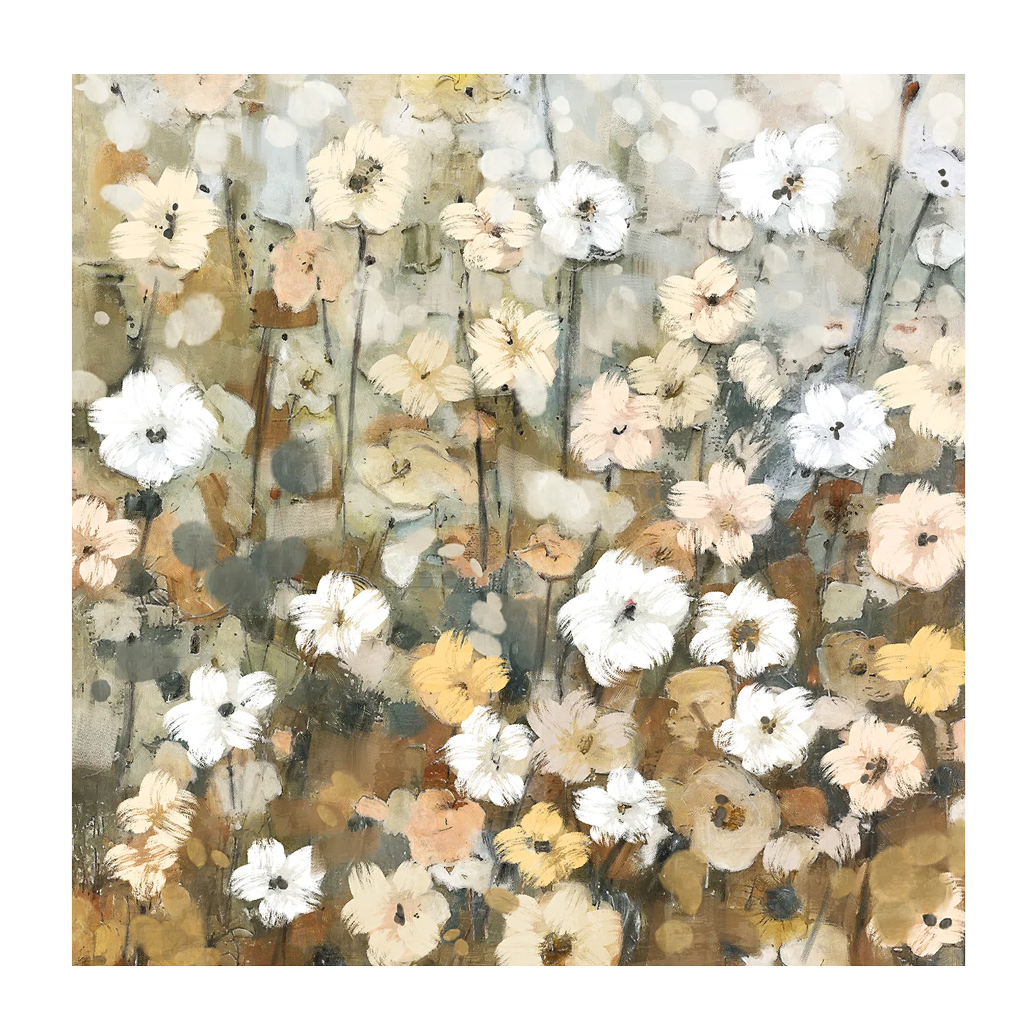 Abstracted Florals, Style C & D, Set Of 2 - Image 8