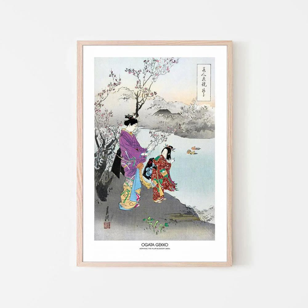 Admiring the Plum Blossom - Image 6
