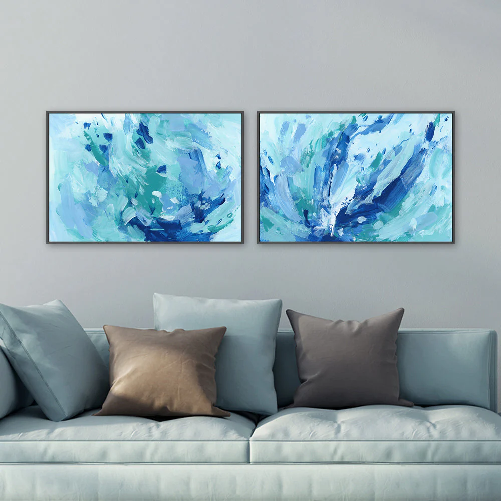 Aegean Shoals , Style A & B, Set Of 2 - Image 2
