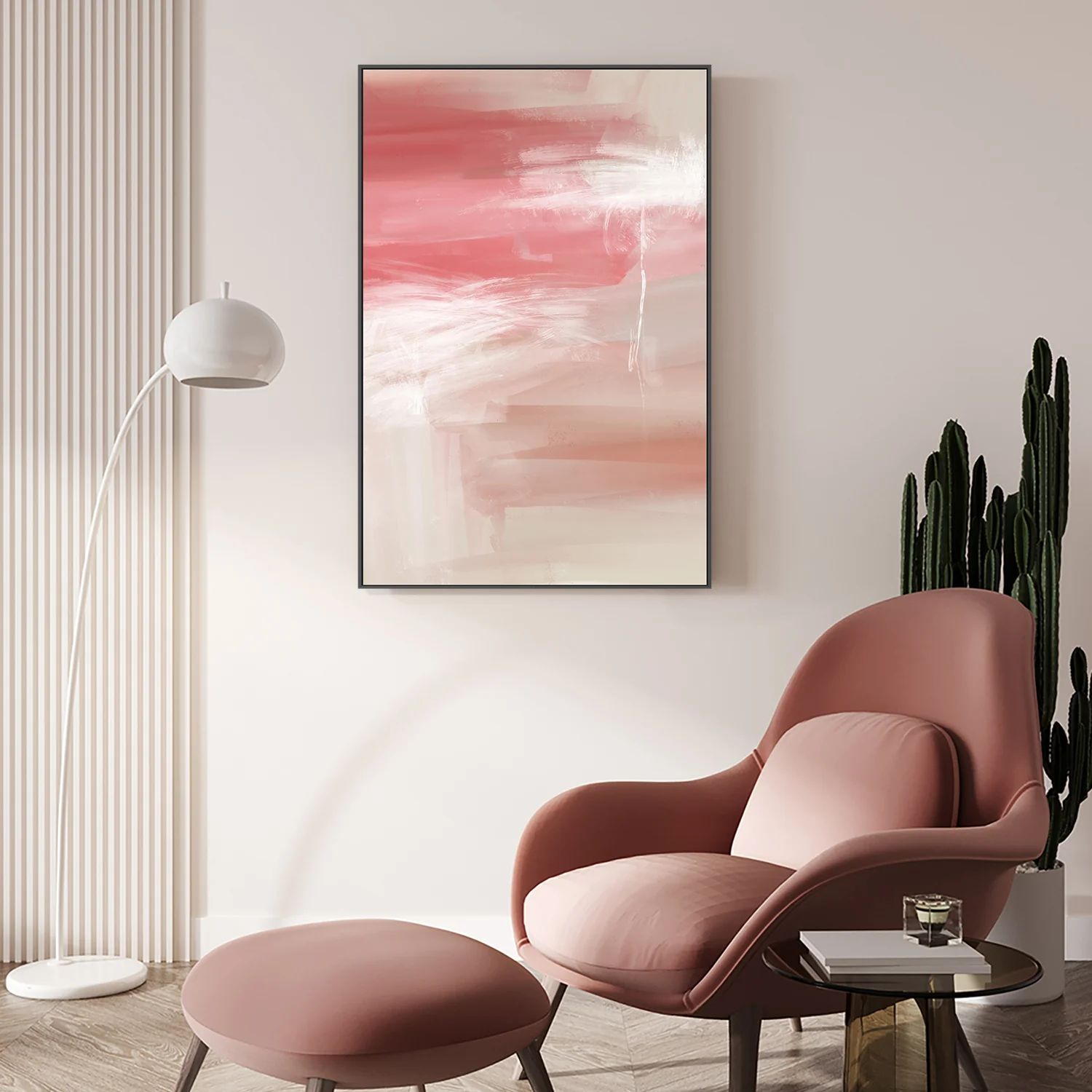 All The Time - Pink Abstract - Image 7