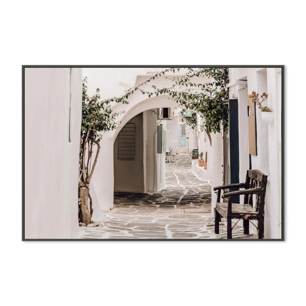 Alley in an old town, Greece - Image 4