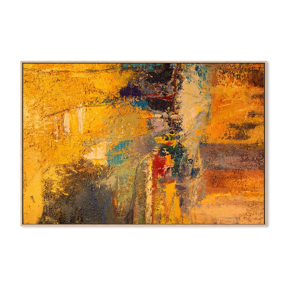 Amber Bliss, Hand-Painted Canvas - Image 4