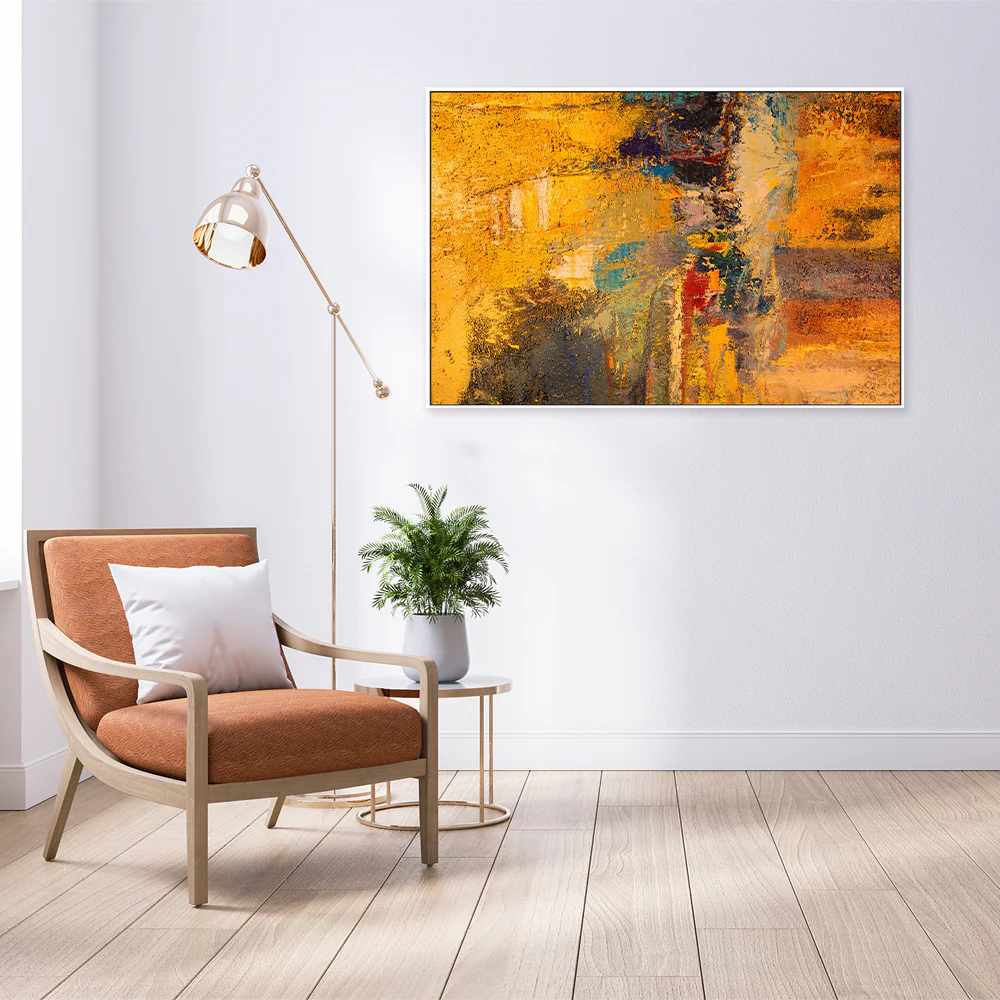 Amber Bliss, Hand-Painted Canvas - Image 7