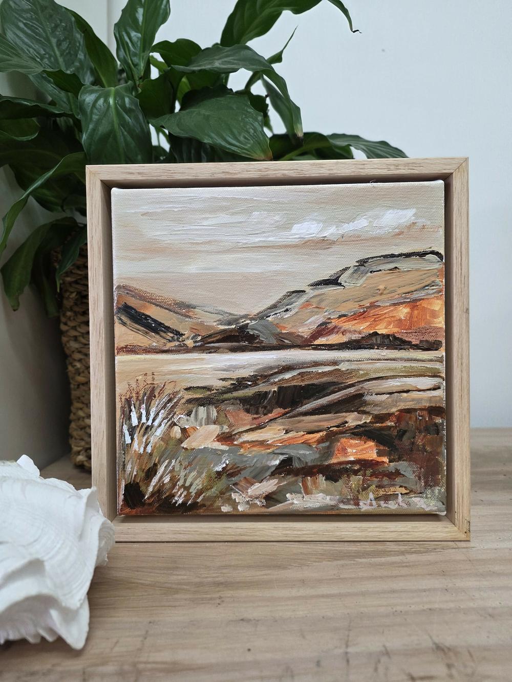 Amber Sunset , Original Artwork - Image 2