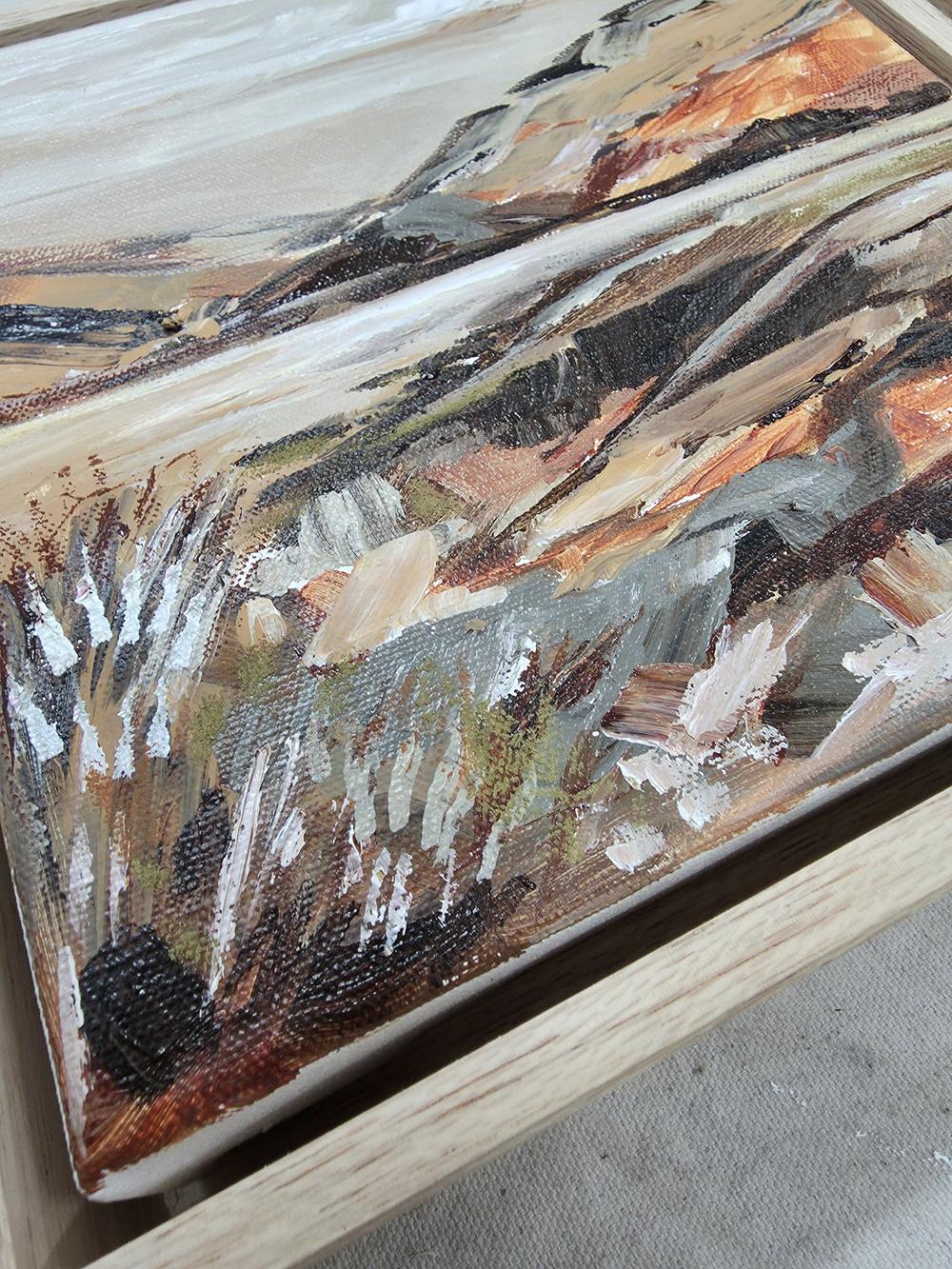 Amber Sunset , Original Artwork - Image 3