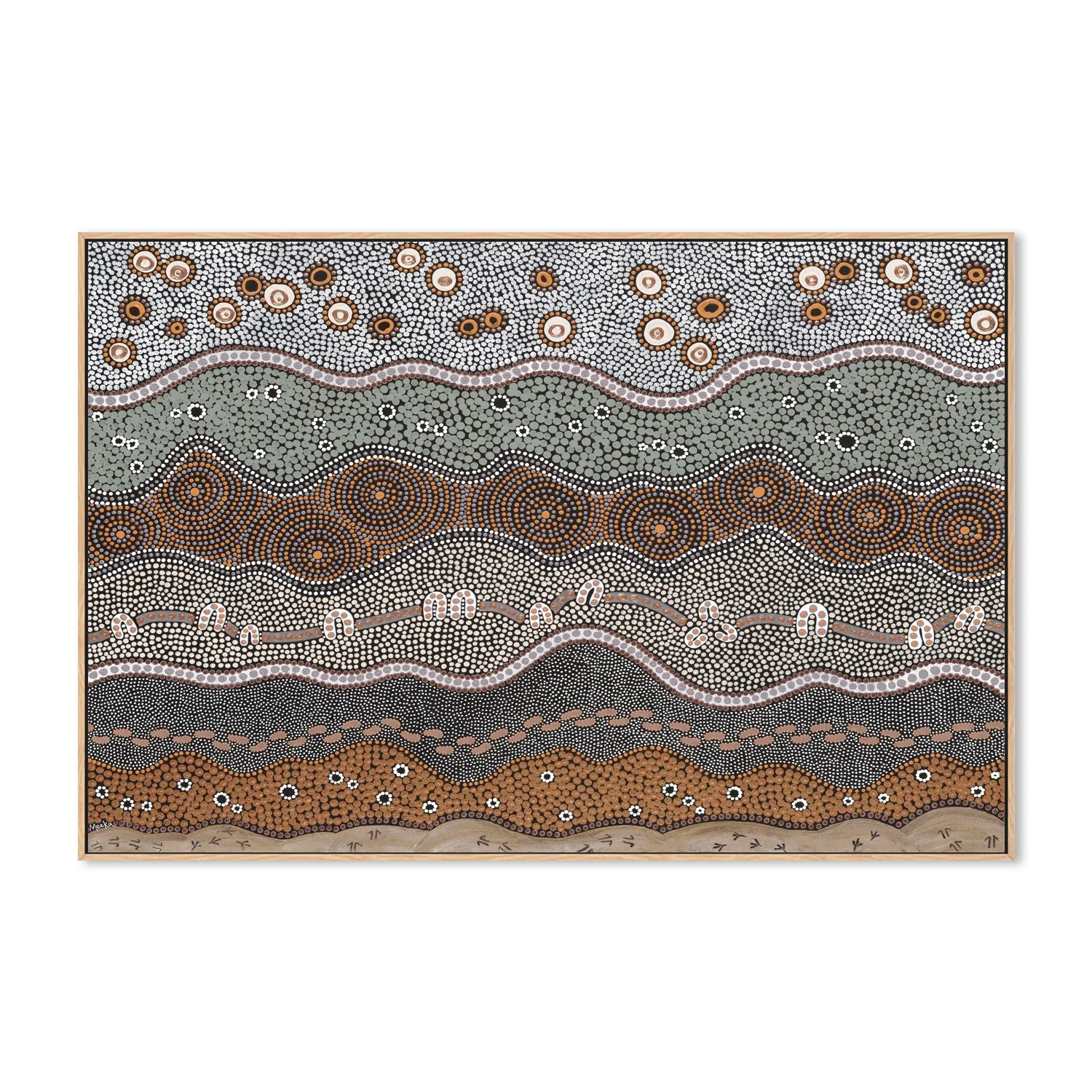 Ancestors In The Sky, Sage and Brown Tone - Image 4